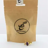 انگشتر زنانه برنجی گالری عزیزی طرح پرنده مدل GZ99150