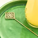 قاشق شربت خوری طرح اسلیمی مدل 15715