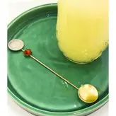 قاشق شربت خوری طرح سکه مدل 15713