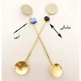 قاشق شربت خوری طرح سکه مدل 15713