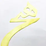 قاشق شربت خوری دستساز azizi accesories طرح هیچ مدل 15668