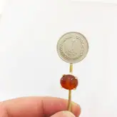 قاشق شربت خوری طرح سکه مدل 15722