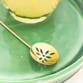 قاشق شربت خوری طرح سکه مدل 15722