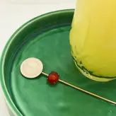 قاشق شربت خوری طرح سکه مدل 15722