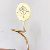 قاشق شربت خوری طرح گل مدل 15720