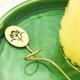 قاشق شربت خوری طرح گل مدل 15720