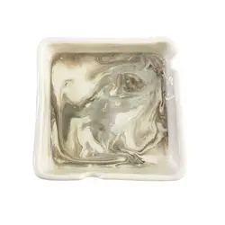 زیر سیگاری دستساز سرامیکی گالری عزیزی طرح ابر و باد مدل 15912