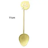 قاشق چای خوری طرح برگ مدل 15683