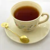 قاشق چای خوری طرح برگ مدل 15683