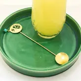 قاشق شربت خوری طرح گل مدل 15717