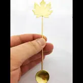 قاشق شربت خوری طرح برگ مدل 15675