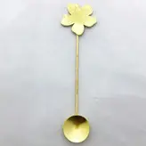 قاشق شربت خوری طرح برگ مدل 15676