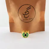 انگشتر زنانه برنجی دستساز گالری عزیزی مدل gz99877