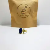 انگشتر زنانه برنجی گالری عزیزی طرح پرنده مدل 14126