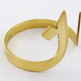 دستبند گالری عزیزی طرح ن مدل GZ99534