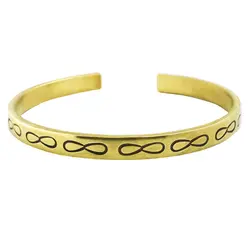 دستبند گالری عزیزی طرح بینهایت مدل 15583