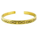 دستبند گالری عزیزی طرح بینهایت مدل 15583