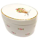 شکلات خوری دستساز گالری عزیزی طرح گل مدل 15791