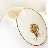 شکلات خوری دستساز گالری عزیزی طرح گل مدل 15791