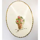 شکلات خوری دستساز گالری عزیزی طرح گل مدل 15791