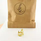 انگشتر گالری عزیزی طرح ف مدل 15632