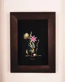 تابلو دیواری دستساز گالری عزیزی مدل آکواریوم