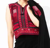 تاپ زنانه مجلسی سوزن دوزی روچ مدل بلوچی