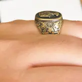 انگشتر مردانه گالری عزیزی مدل تاج