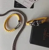 دستبند استیل امگا مدل لنگر