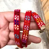 بند عینک سوزندوزی بلوچ روچ مدل جازموریان