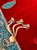 قاشق شربت خوری برنجی دستساز گالری عزیزی مدل هیچ