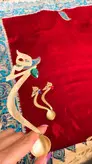 قاشق شربت خوری برنجی دستساز گالری عزیزی مدل هیچ