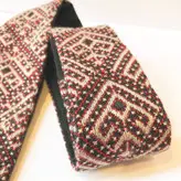 کراوات مردانه سوزندوزی بلوچی روچ مدل پهلوی