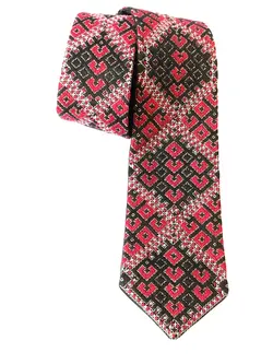کراوات سوزندوزی بلوچی روچ مدل سیتارا