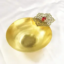 کاسه آجیل خوری برنجی دستساز گالری عزیزی مدل شیراز