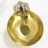 کاسه آجیل خوری برنجی دستساز گالری عزیزی مدل شیراز