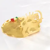 جاعودی برنجی دستساز گالری عزیزی مدل شیر و خورشید