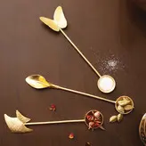 قاشق برنجی دستساز گالری عزیزی مدل گل شیپوری
