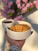 کاسه چیپس خوری گالری عزیزی مدل سفید مات