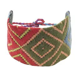 دستبند سوزندوزی بلوچی گالری عزیزی مدل ۲۴۸