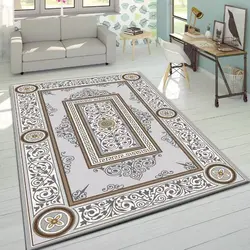 گلیم فرش ساوین طرح 7412