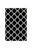 گلیم فرش ساوین طرح 4025 مشکی