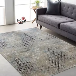 گلیم فرش ساوین طرح 4128 طوسی