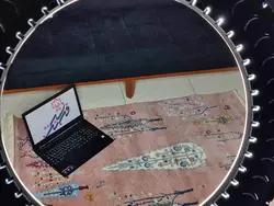 گلیم فرش ساوین طرح 3248 پیازی