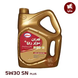 روغن موتور بهران سوپر رانا پلاس 5W30 SN PLUS حجم 4 لیتر