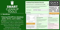 دانلود افزونه  وردپرس Smart Cleanup Tools