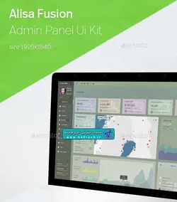 دانلود قالب فتوشاپ سایت GraphicRiver – Alisa Fusion – Responsive Admin Template 13307094