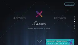دانلود قالب فتوشاپ سایت Landing Page for you Web Design