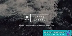 دانلود قالب فتوشاپ سایت Ueneo