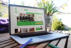 دانلود قالب فتوشاپ سایت Yesilay